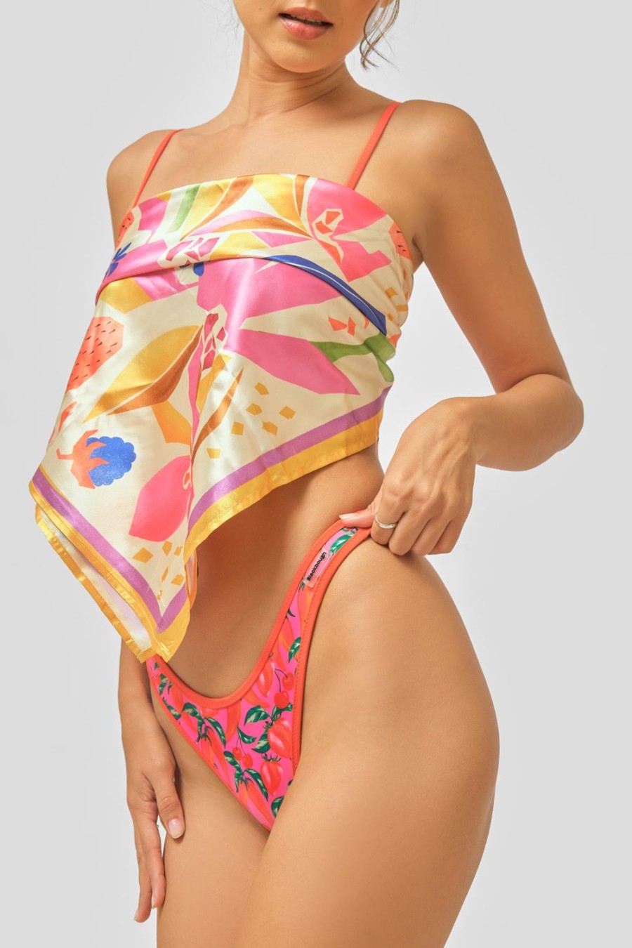 Apparel Blackbough Swim | Stella Satin Scarf Farmers Market