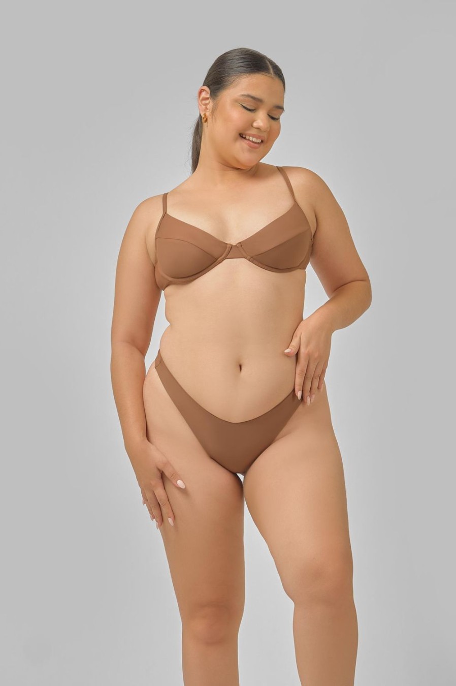 Swim Blackbough Swim | Underwire Top Cocoa