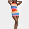 Apparel Blackbough Swim | Kiara Mini Mesh Dress Sunset