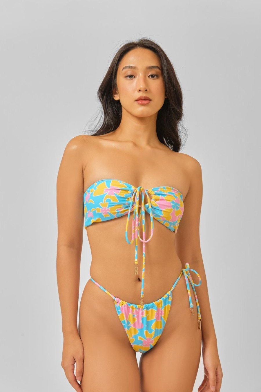 Swim Blackbough Swim | Penny Side Tie Bottoms Pina Colada