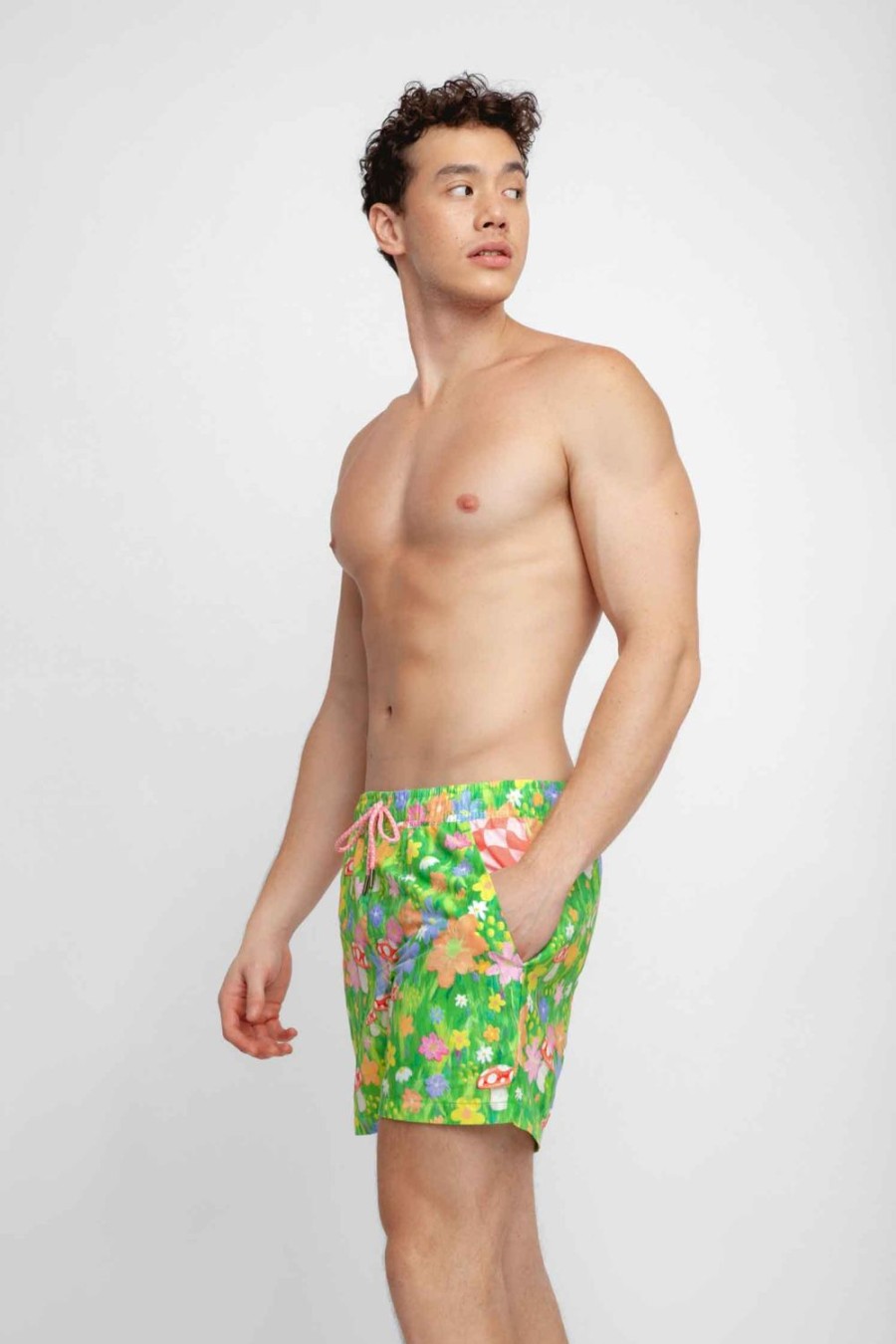 Apparel Blackbough Swim | Men'S Board Shorts My-Little Shroomies