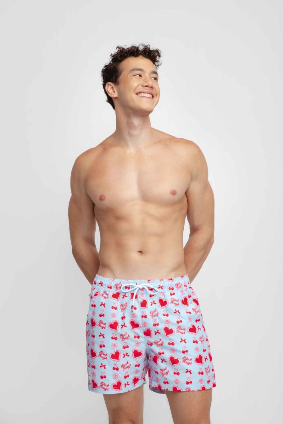 Apparel Blackbough Swim | Men'S Board Shorts Candy Hearts