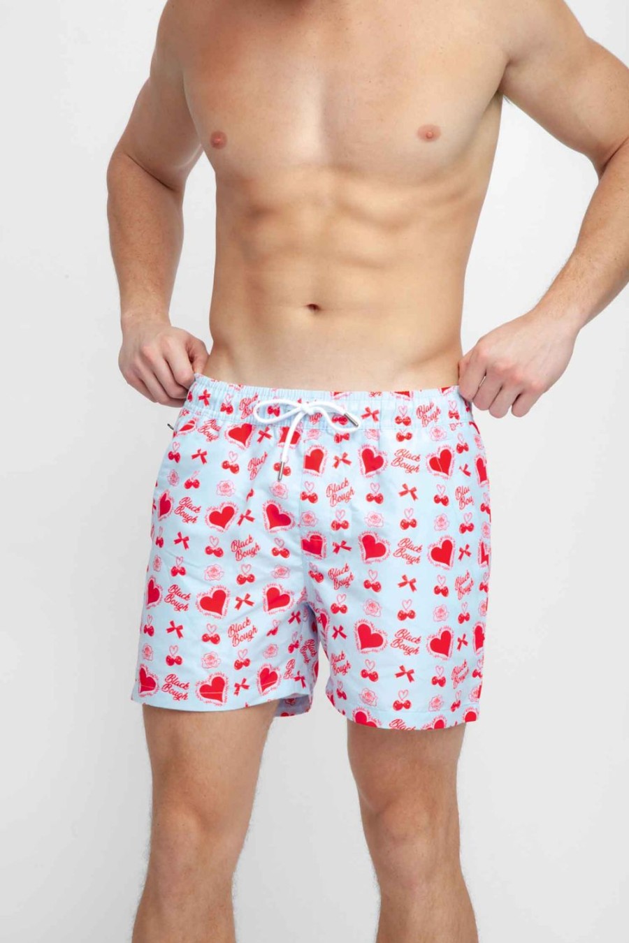 Apparel Blackbough Swim | Men'S Board Shorts Candy Hearts