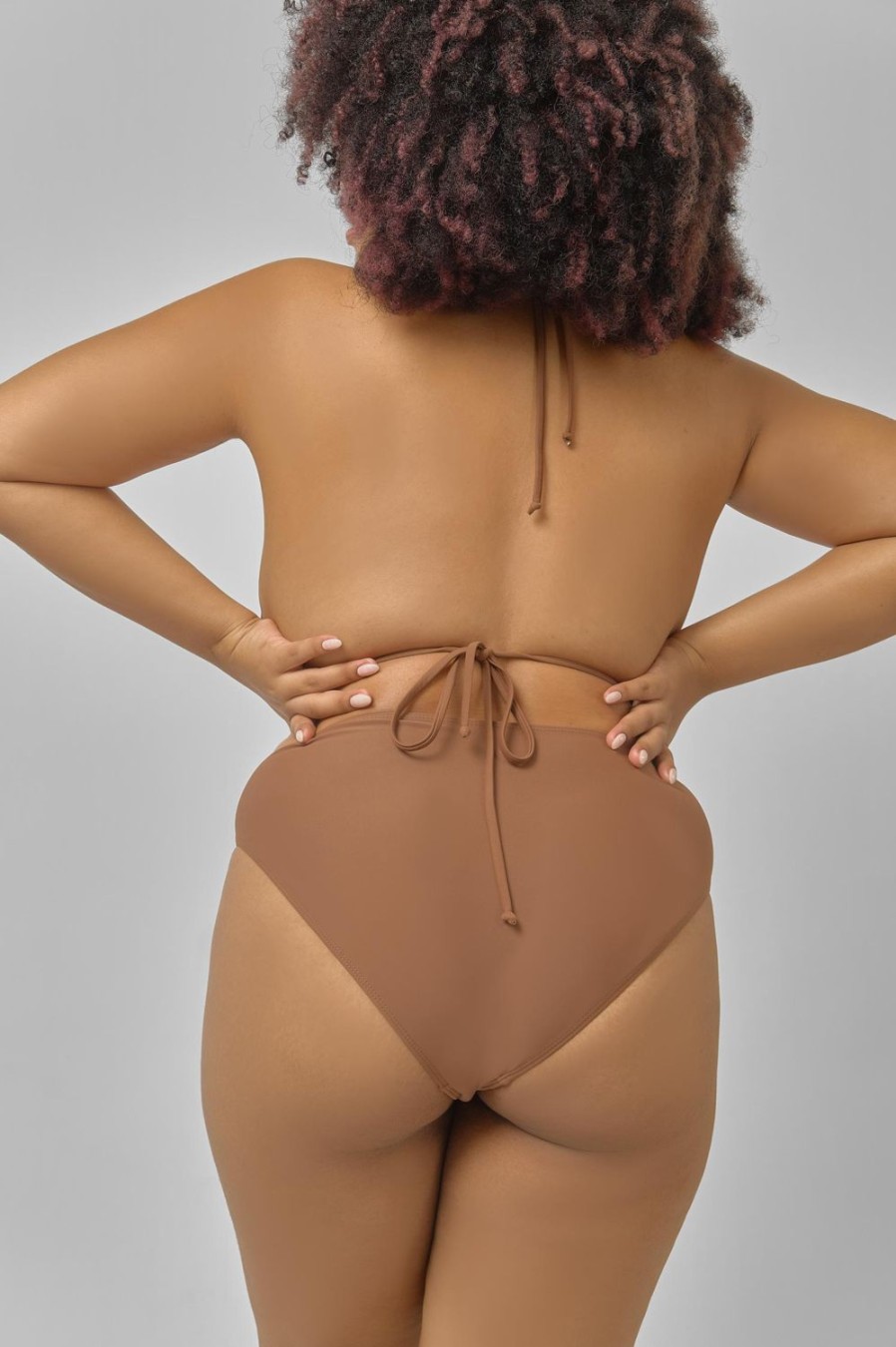 Swim Blackbough Swim | High Waist Bottoms Cocoa