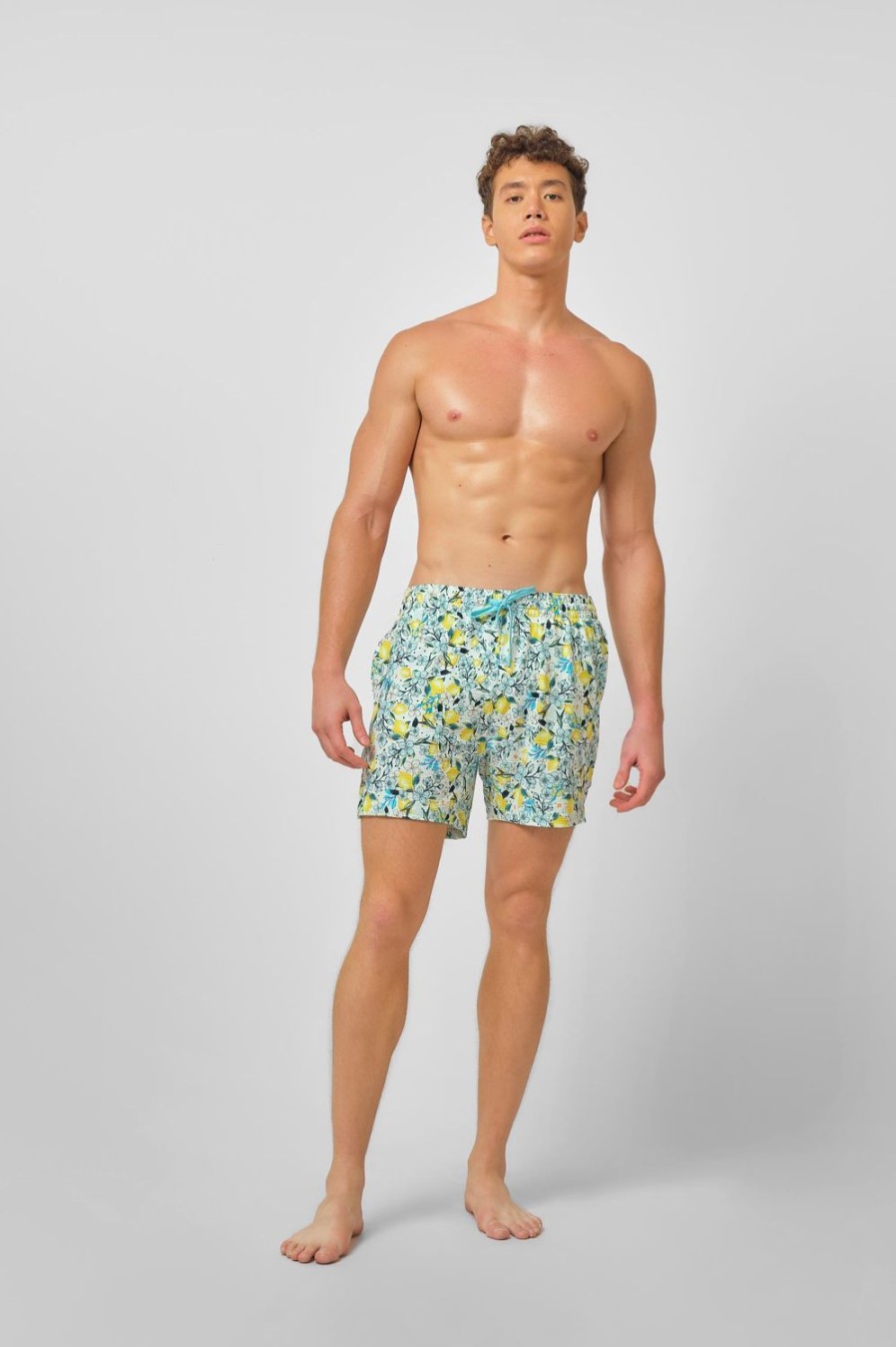 Apparel Blackbough Swim | Men'S Swim Shorts Limoncello