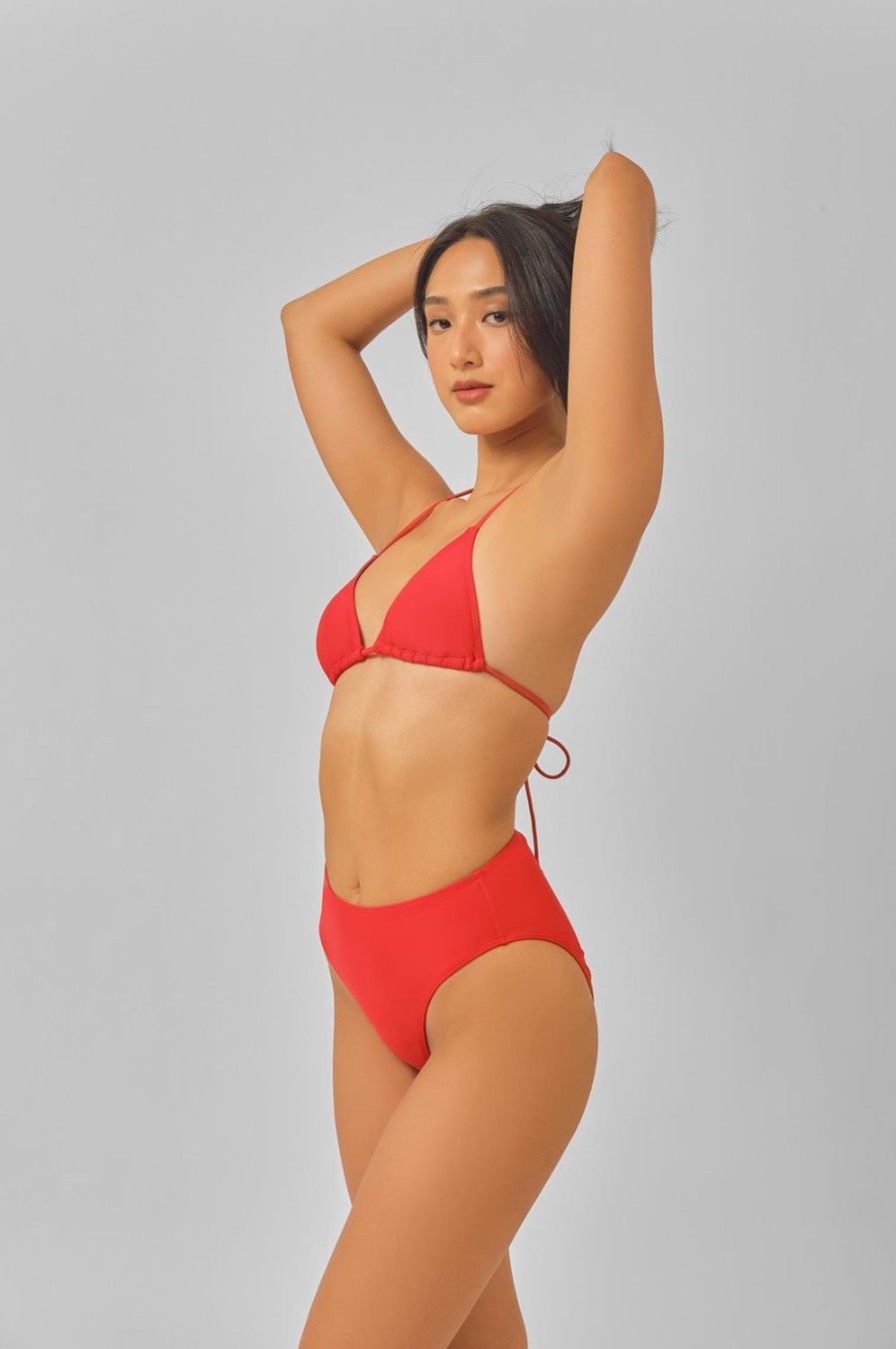 Swim Blackbough Swim | Triangle Top Shanghai Red