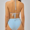 Swim Blackbough Swim | High Waist Bottoms Arctic Blue