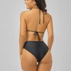 Swim Blackbough Swim | High Waist Bottoms Bermuda Black