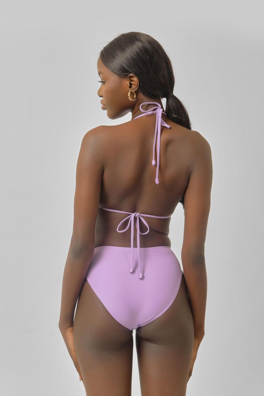 Swim Blackbough Swim | High Waist Bottoms Provence Purple