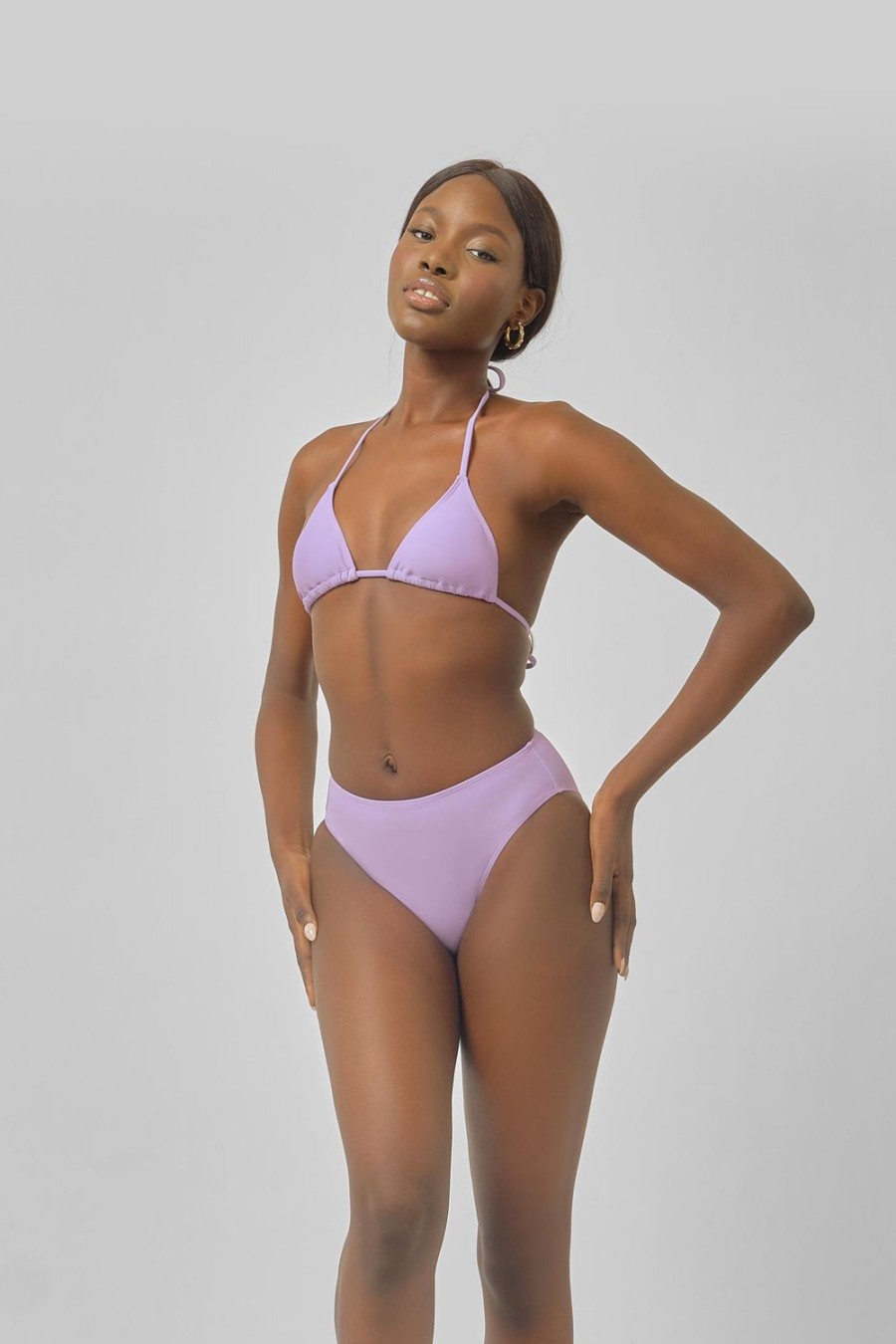 Swim Blackbough Swim | High Waist Bottoms Provence Purple