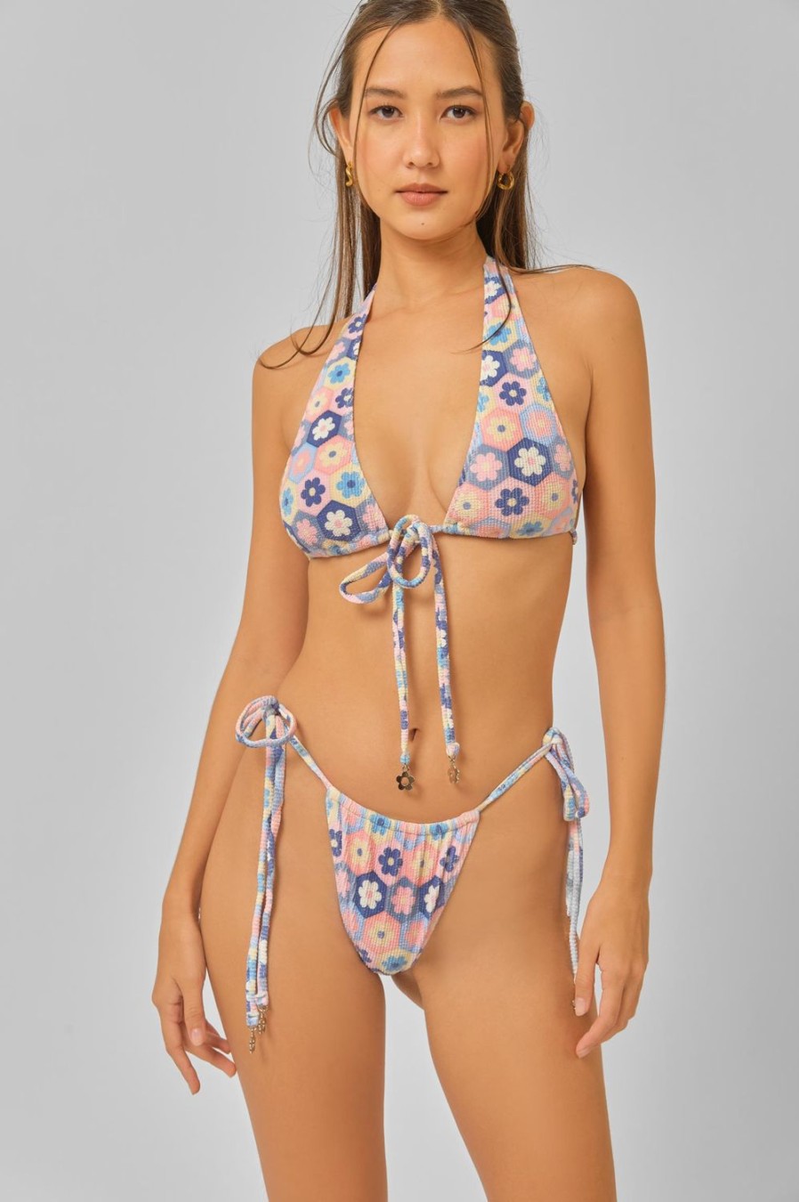 Swim Blackbough Swim | Billie Halterneck Top Gelato