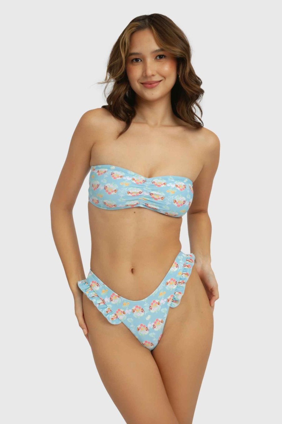 Swim Blackbough Swim | Palmo Bandeau Top Rodeo Bud