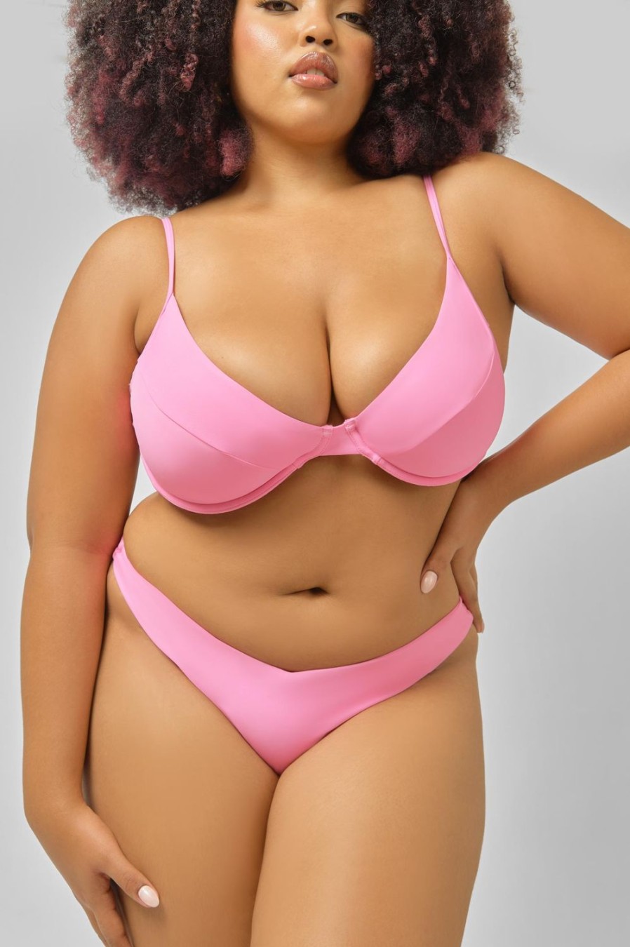 Swim Blackbough Swim | Underwire Top Budapest Pink