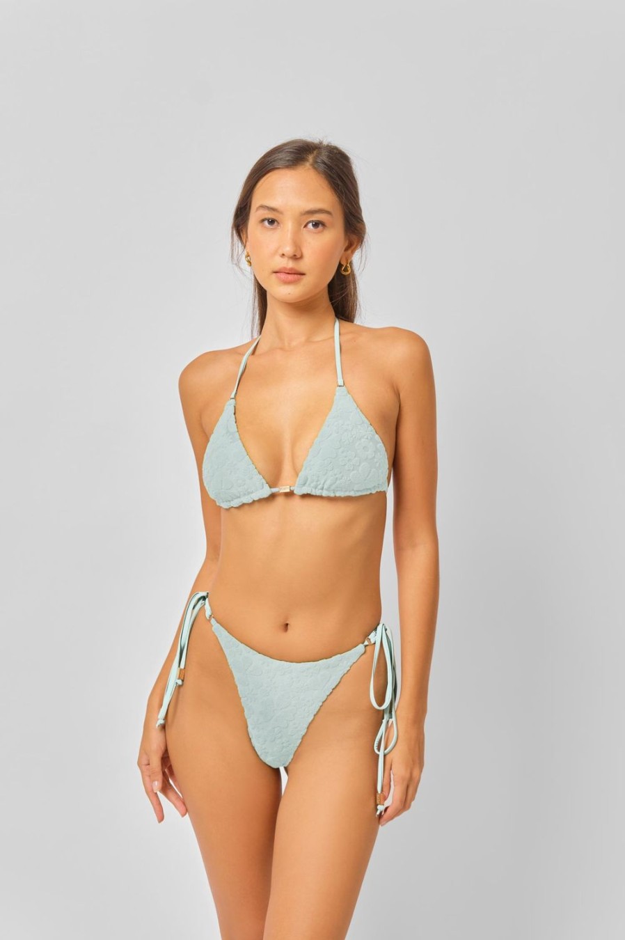 Swim Blackbough Swim | Maddy Triangle Top Sugar Jacquard