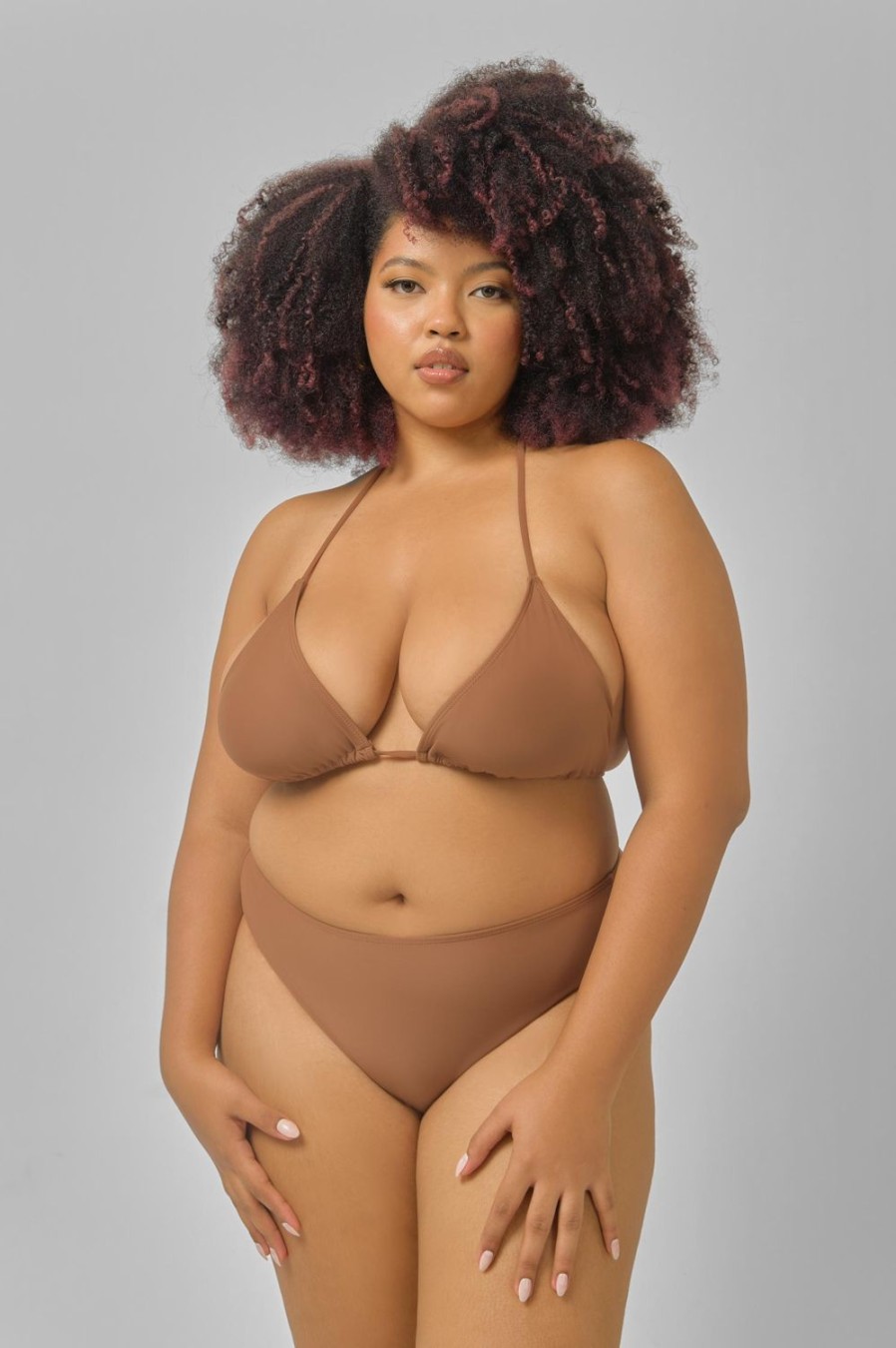 Swim Blackbough Swim | Triangle Top Cocoa