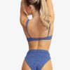 Swim Blackbough Swim | Valentina High Waist Medium Bottoms Midnight Jacquard