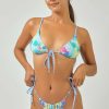 Swim Blackbough Swim | Liv Tie Front Triangle Top Day Dream