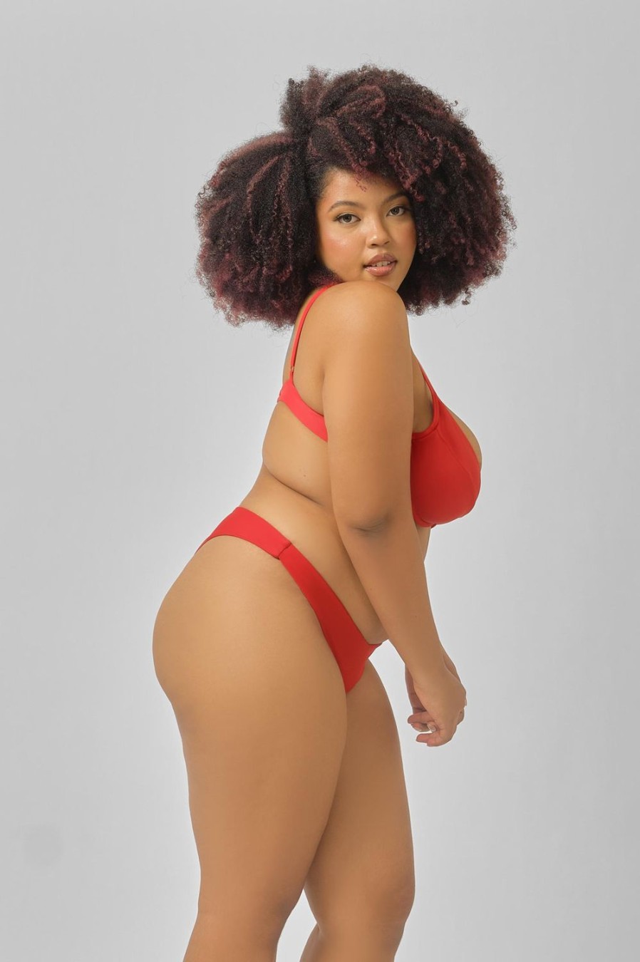 Swim Blackbough Swim | Underwire Top Shanghai Red