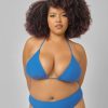 Swim Blackbough Swim | Triangle Top Bahamas Blue