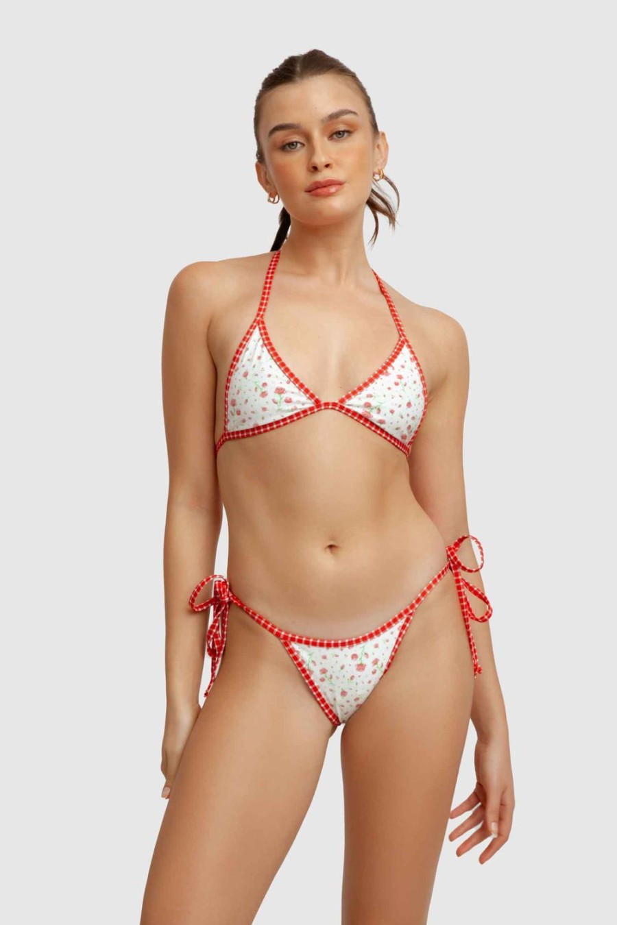 Swim Blackbough Swim | Quinn Triangle Top Rose Water