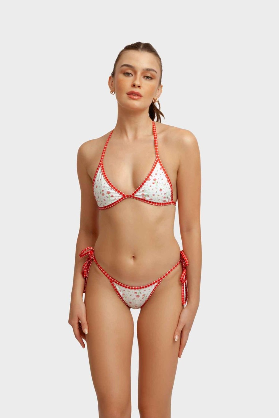 Swim Blackbough Swim | Quinn Triangle Top Rose Water