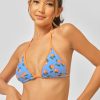 Swim Blackbough Swim | Isabelle Triangle Top Citrus-Sky Terry