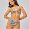 Swim Blackbough Swim | Valentina High Waist Medium Bottoms Hawaiian Sun