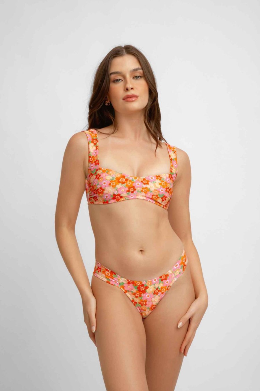 Swim Blackbough Swim | Jamie Square Neck Top Playtime