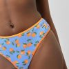 Swim Blackbough Swim | Ava High Waist Medium Bottoms Citrus-Sky Terry